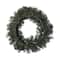 Glitzhome® 24" LED Glittered Pinecone Christmas Wreath